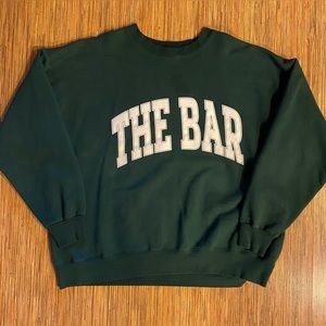 The bar crewneck